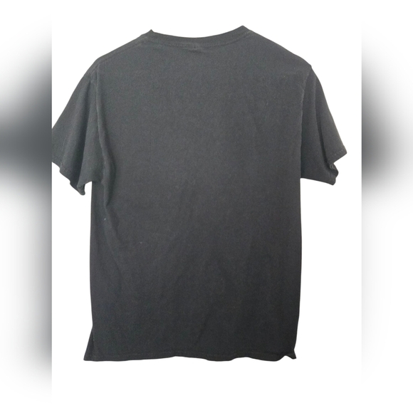 Alice In Wonderlabs Black T-Shirt with Colorful Graphic Size Medium - Picture 3 of 3